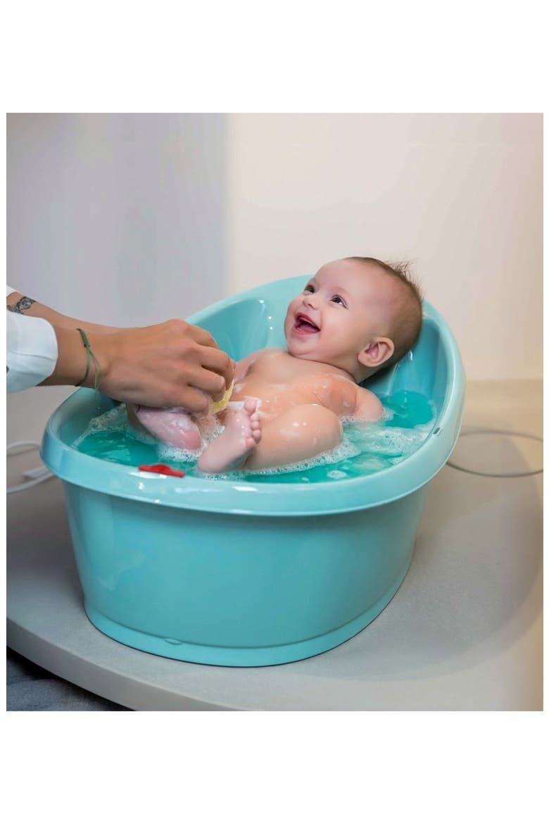 Onda Baby Bath Tub, Alternate, color, TURQUOISE