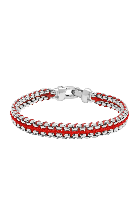Woven Box Chain Bracelet