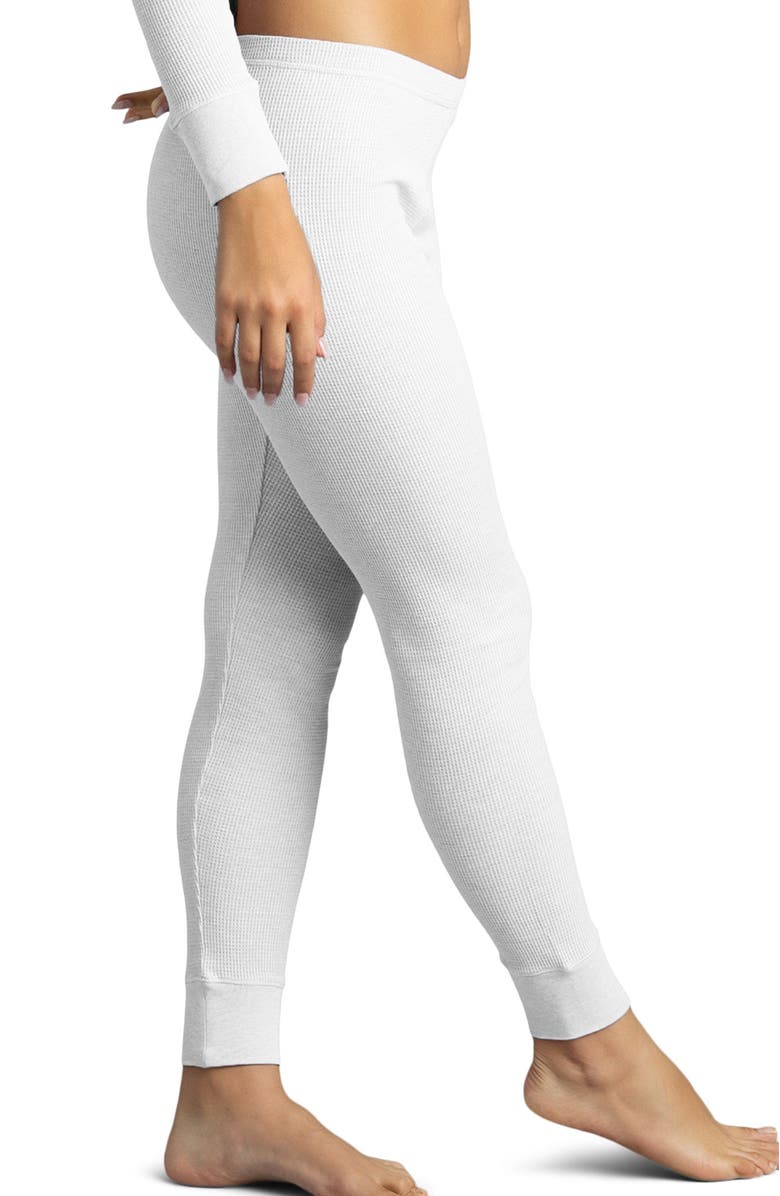 Watson's Women's Waffle Thermal Long John, Alternate, color, Glacier