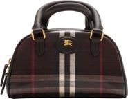 Burberry Mini Highlands Bowling Bag