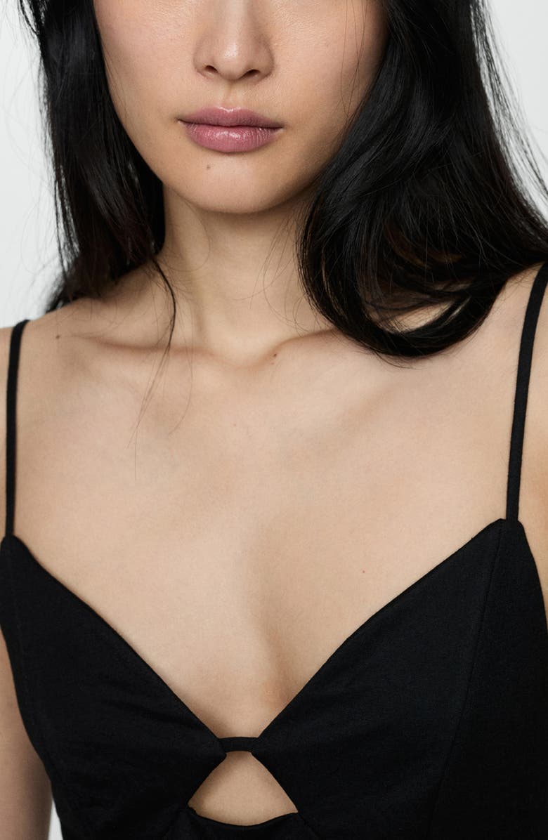 MANGO Empire Waist A-Line Dress, Alternate, color,