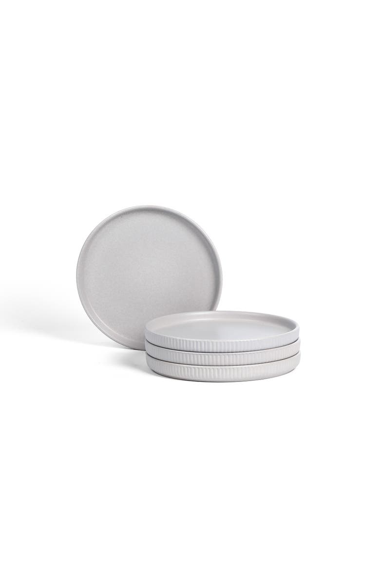 Stone Lain Haven Stoneware 4-Piece Salad Plate Set, Main, color, 