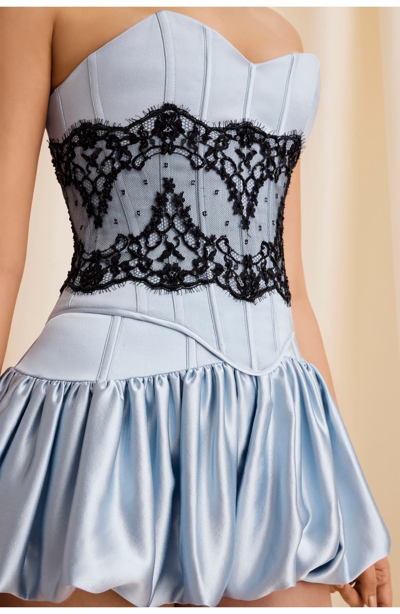 Scarlett Gasque Eclipse Skirt, Alternate, color, Ice Melt Blue