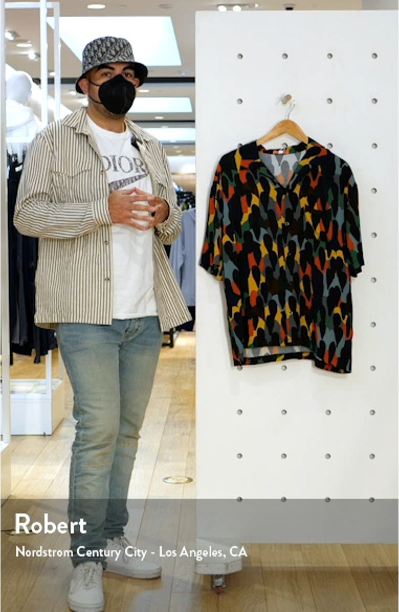 Heritage Print Bowling Shirt, sales video thumbnail