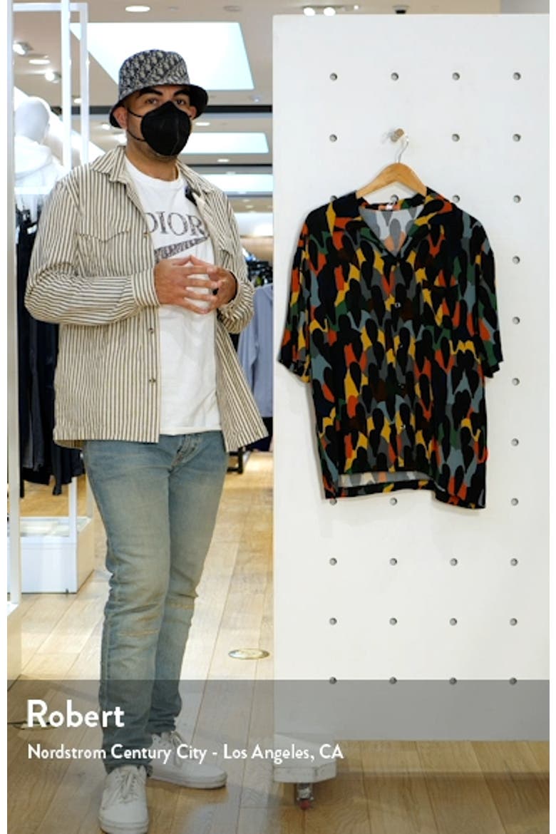 Heritage Print Bowling Shirt (Nordstrom Exclusive) video