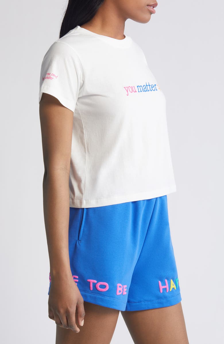 THE MAYFAIR GROUP You Matter T-Shirt, Alternate, color, Cream