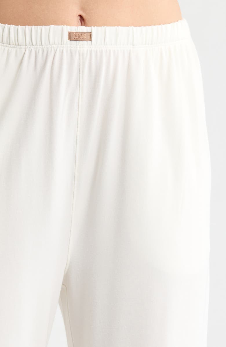 Lunya Slumberknit<sup>™</sup> Pajamas, Alternate, color, Lunar White/Quiet Lilac