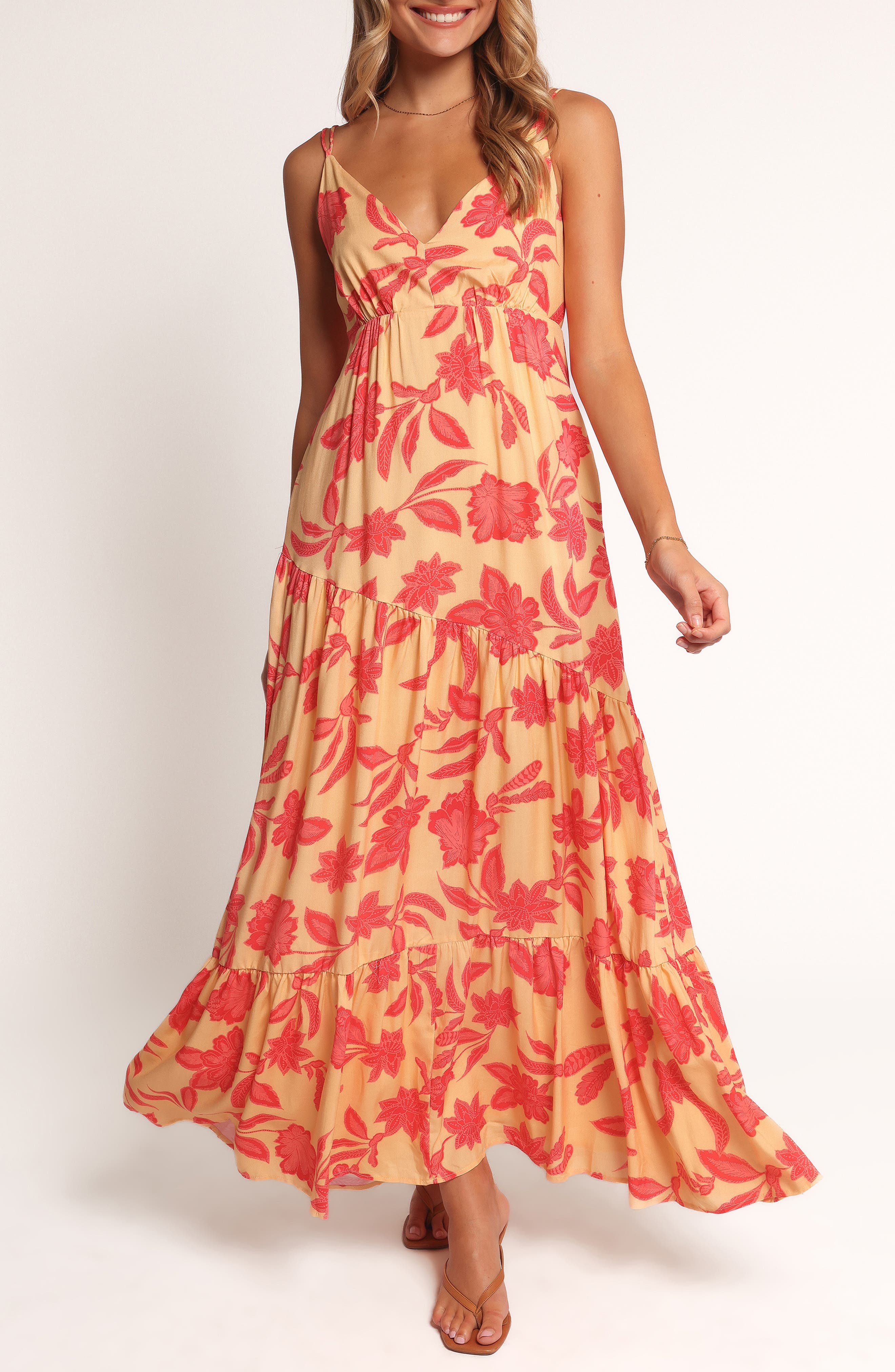 selected RED FLORAL