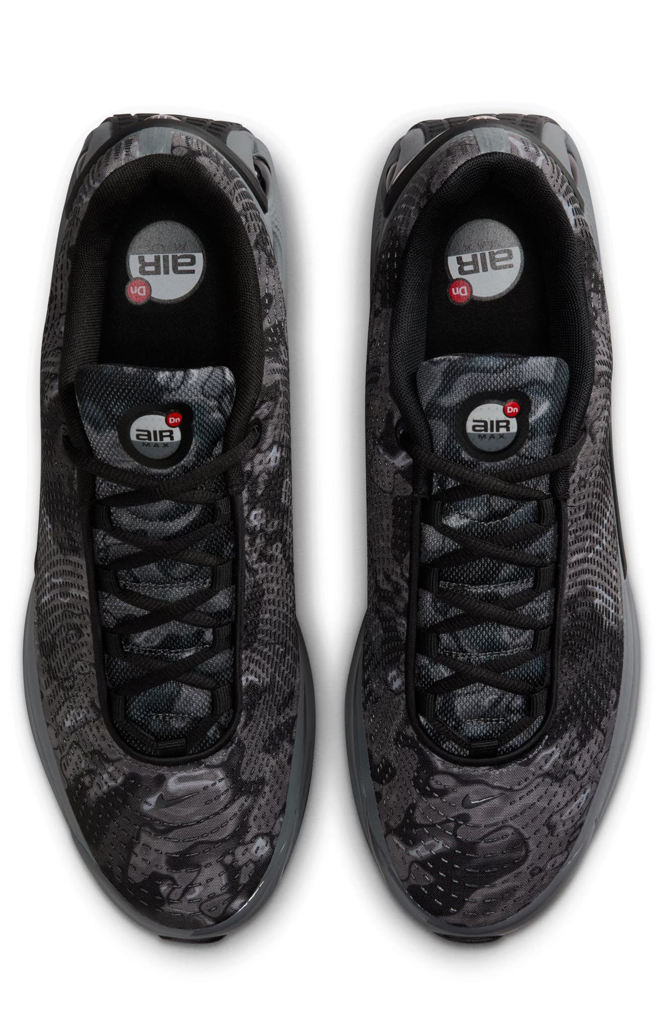 Air Max DN Sneaker, Alternate, color, DARK GREY/ BLACK