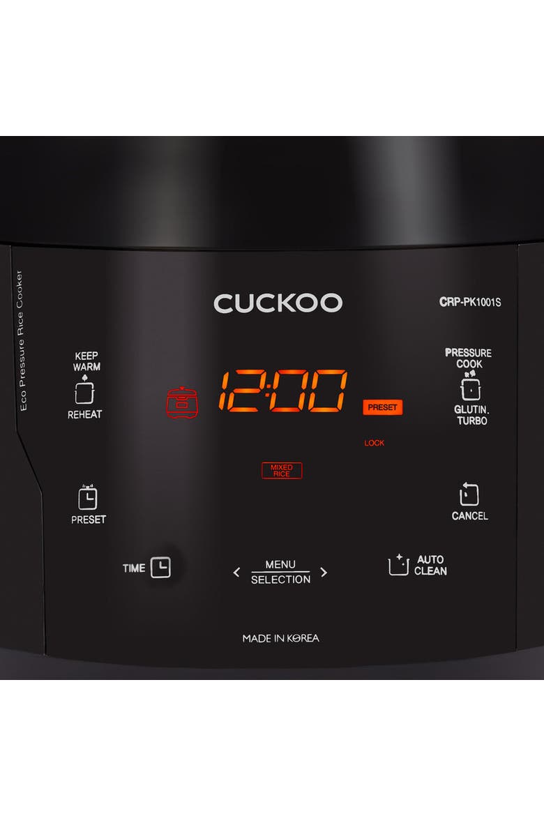 CRP-PK1001S Heating Pressure Rice Cooker, Alternate, color, Black