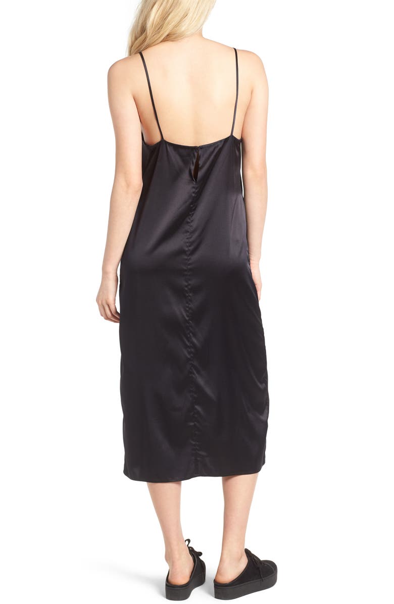 YUNE HO Pina Silk Camisole Dress, Alternate, color, 