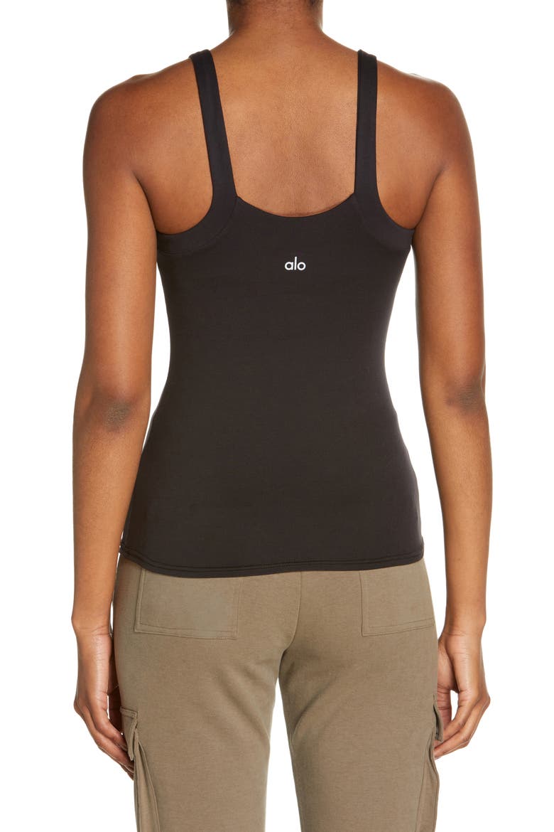 Alosoft Complete Tank, Alternate, color, BLACK