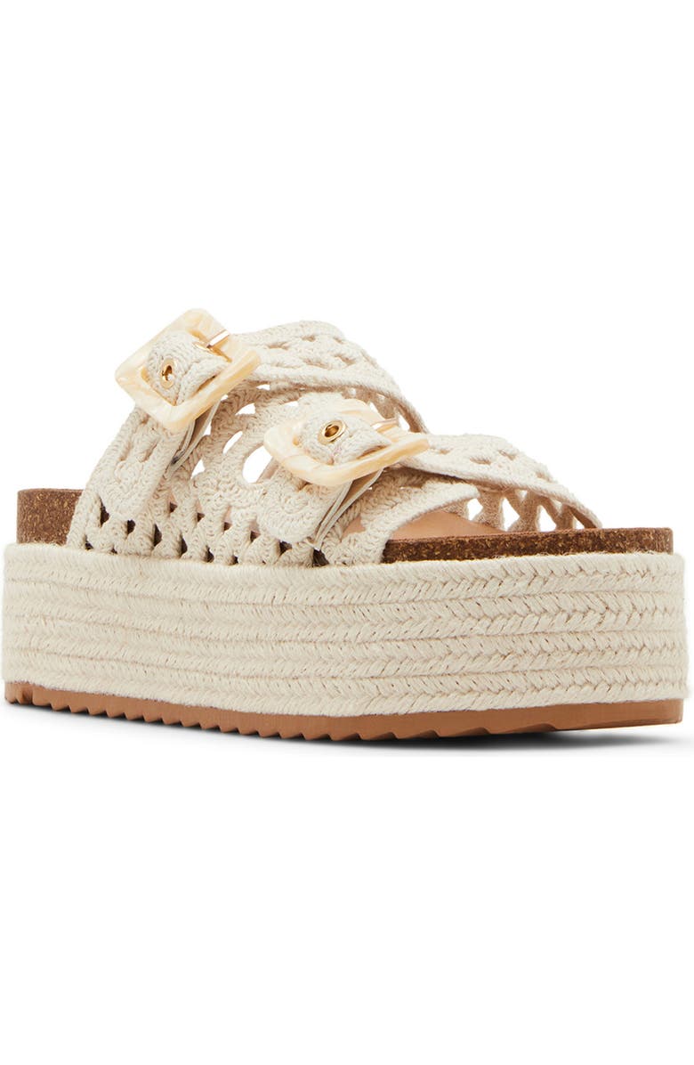 Madden Girl <p>Bali Slide Sandal (Women) </p>, Main, color, Off White