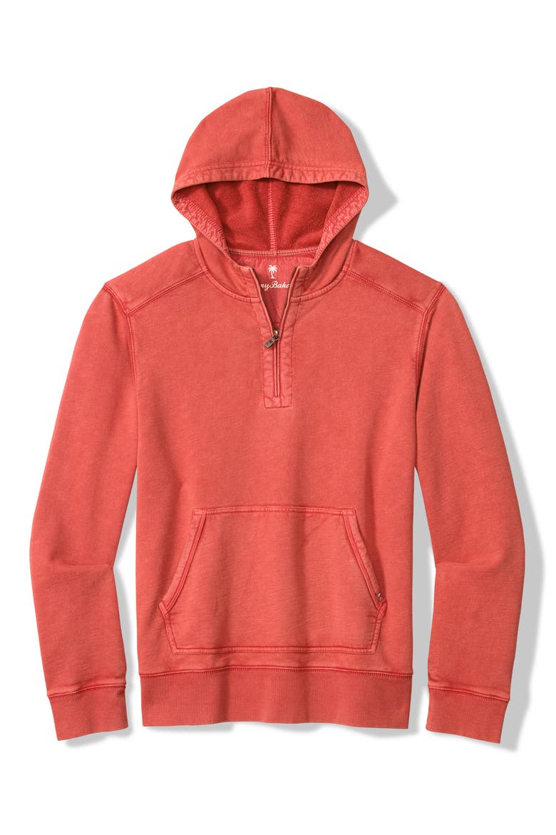 Cirrus Breeze Half Zip Hoodie, Alternate, color, CHERI