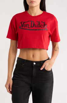 Von Dutch Graphic Logo Baby Tee