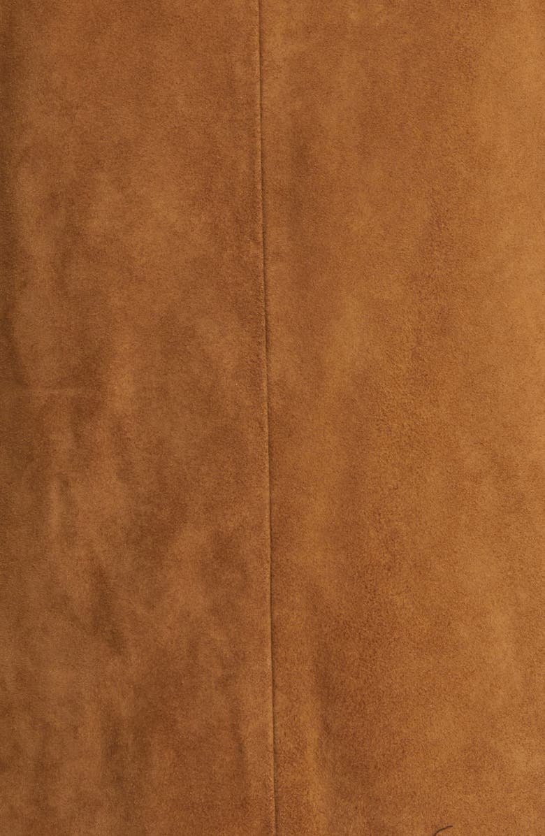 John Varvatos Star USA Shilo Suede Shirt Jacket, Alternate, color,