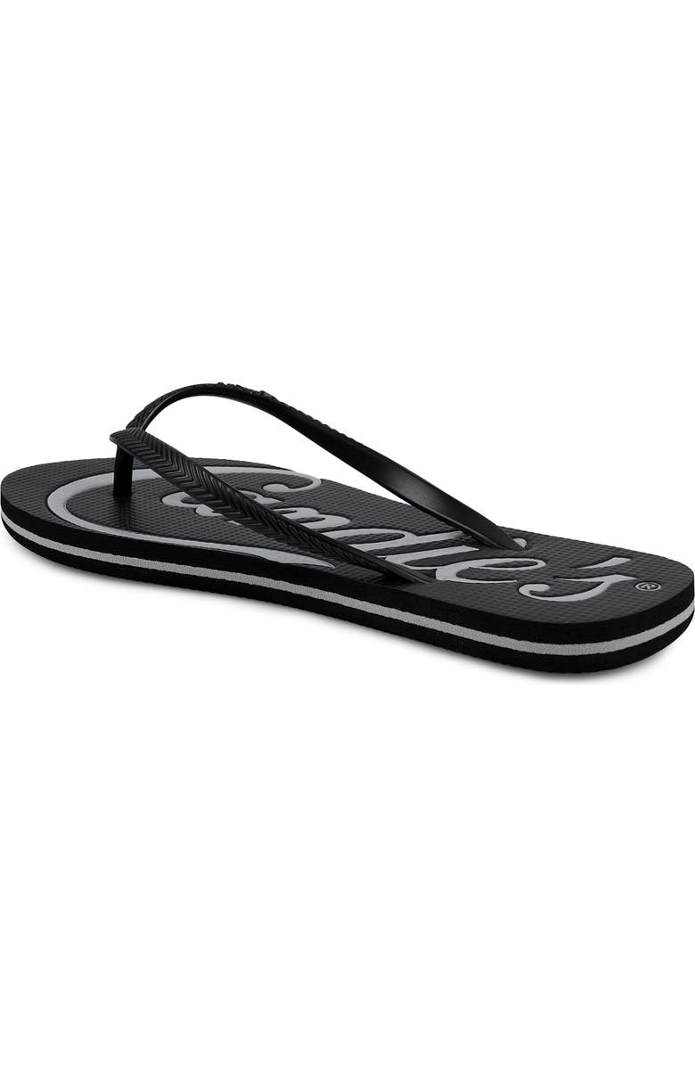 Candie's Reedley Flip Flop, Alternate, color, Black