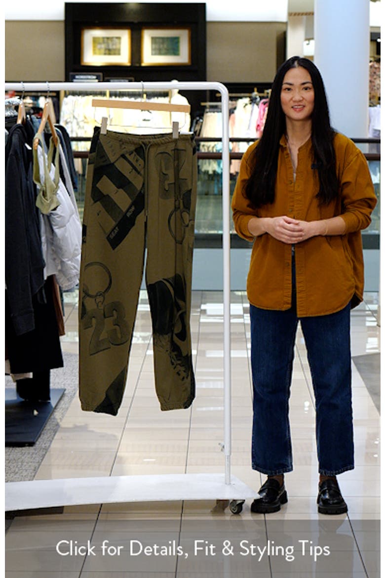 Brooklyn Fleece Print Sweatpants video