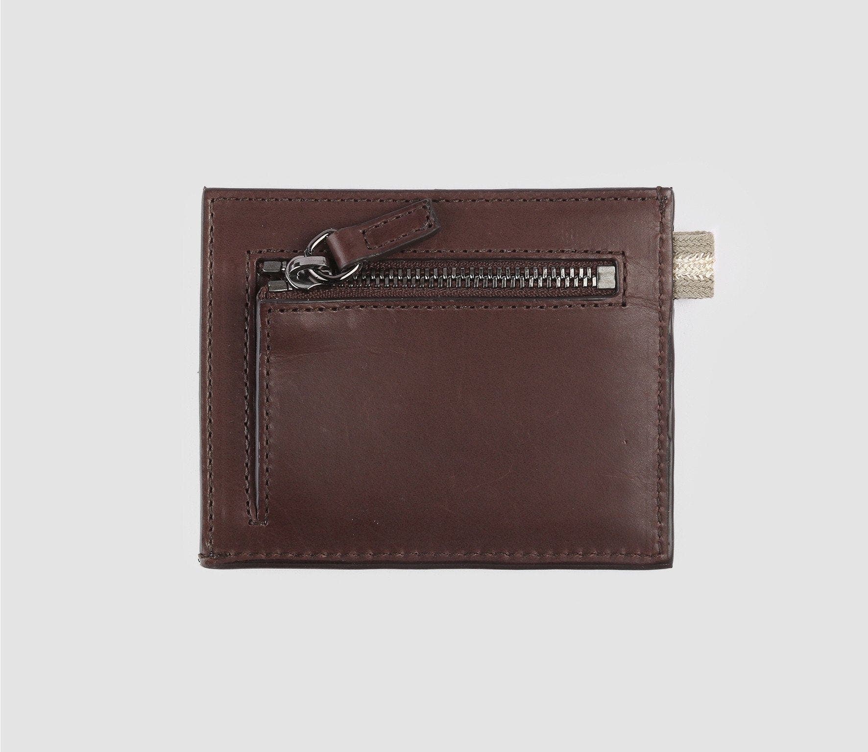 BOUDIN 04 DIVER MORO Leather Wallet, Alternate, color, Dark Brown