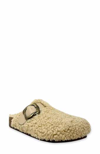 Teagan Faux Fur Clog