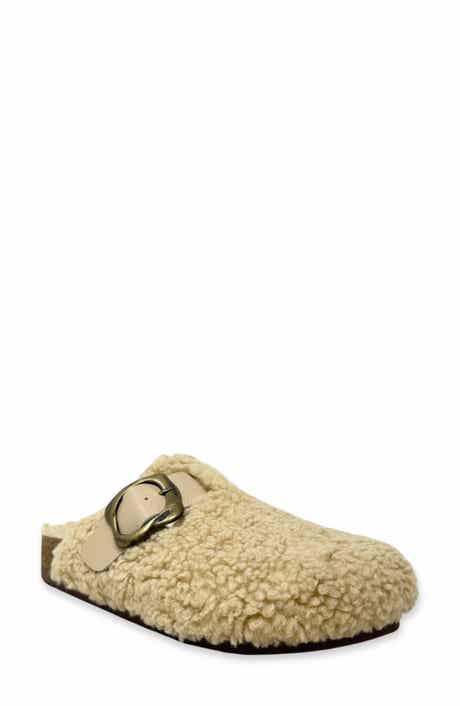 Teagan Faux Fur Clog