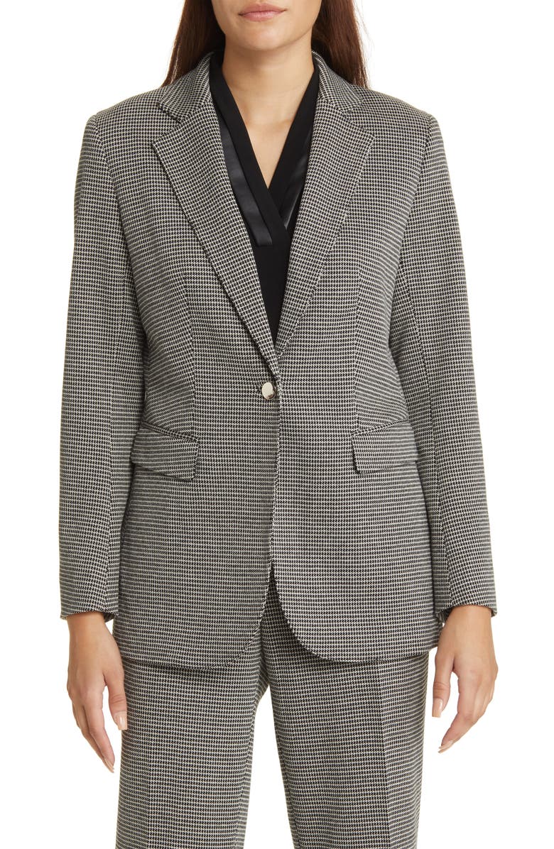 Anne Klein Jacquard Knit Jacket, Alternate, color,