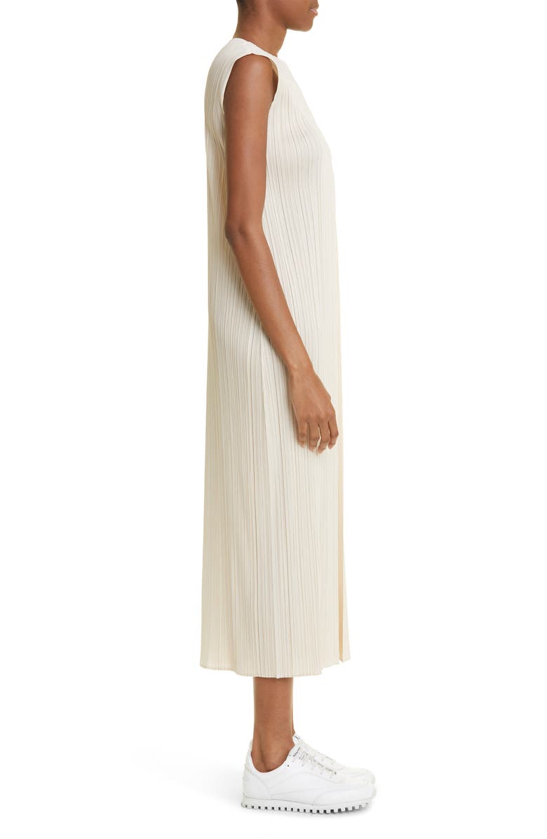 Pleats Please Issey Miyake Monthly Colors April Pleated Midi Dress, Alternate, color, 