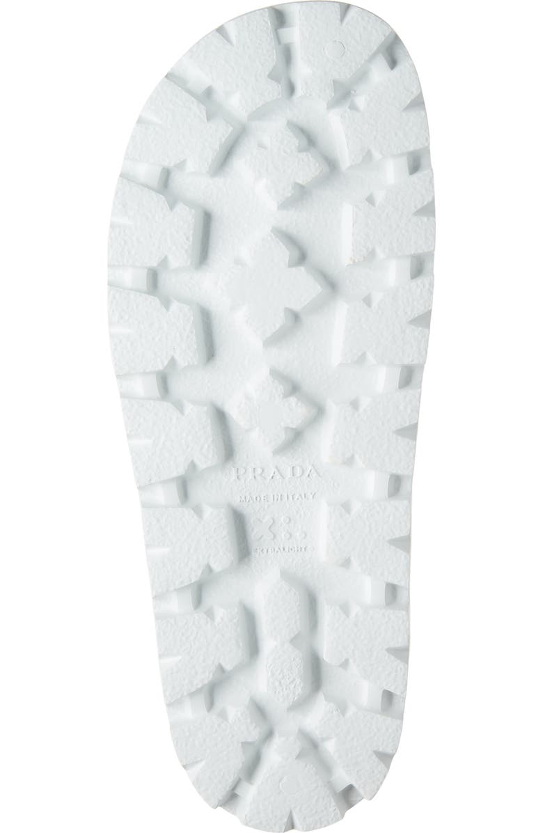 Prada Logo Slide Sandal, Alternate, color,