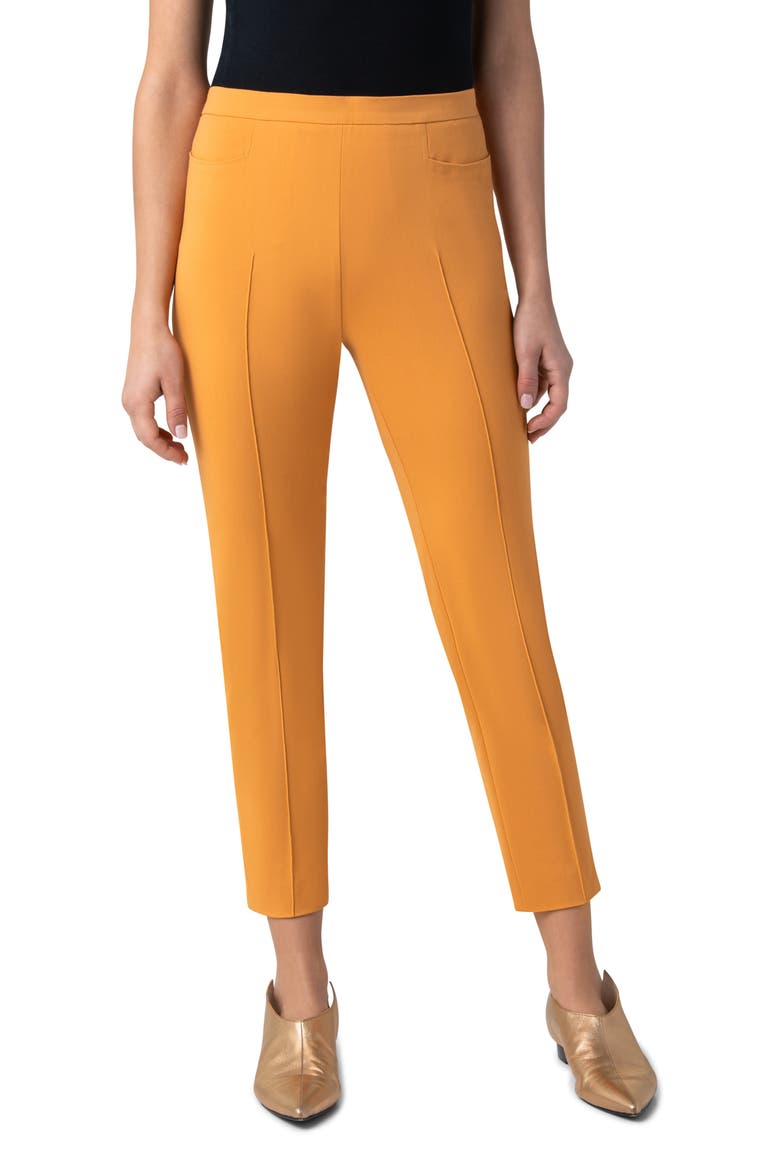 Franca Techno Cotton Blend Ankle Pants, Main, color, SUNSHINE POP
