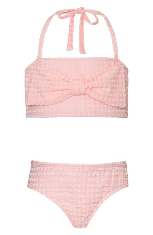 PQ SWIM PQ SWIM KIDS' ASHA BOW TWO-PIECE SWIMSUIT