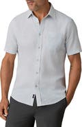 Faherty Breeze Short Sleeve Button-Down Shirt