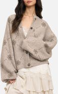 Blu Pepper Jacquard Cardigan