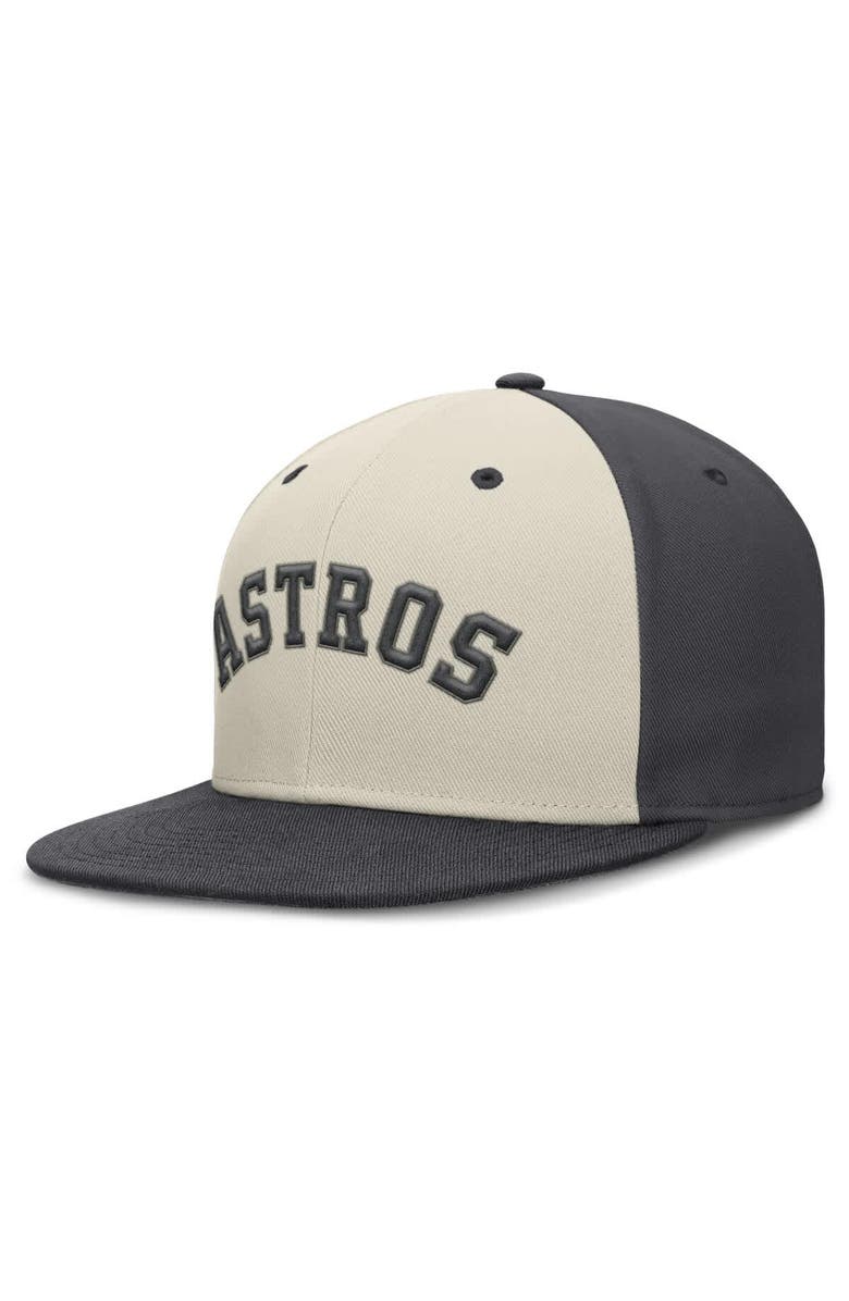 Nike Men's Nike Cream Houston Astros Dri-FIT True Fitted Hat, Alternate, color, Cream