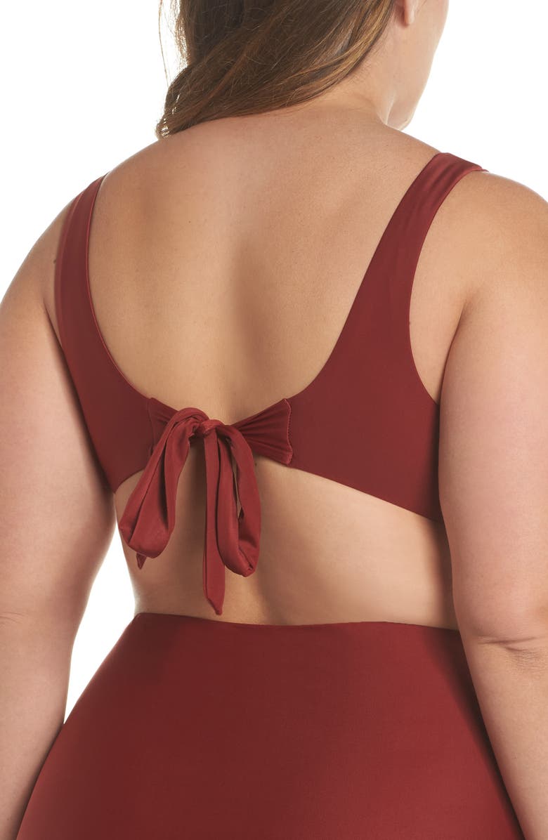 BCA Love Letters Bikini Top, Alternate, color, 