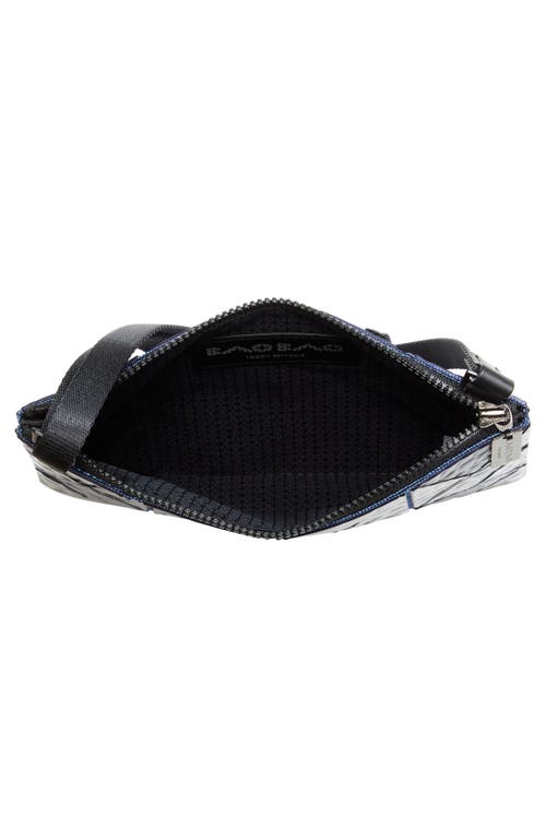 Bao Bao Issey Miyake Meta Kaiju Metallic Crossbody Bag In Purple