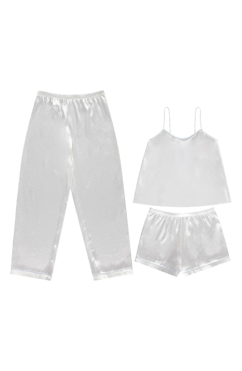 Flora Nikrooz Jamie 3-Piece Travel Pajamas, Alternate, color,