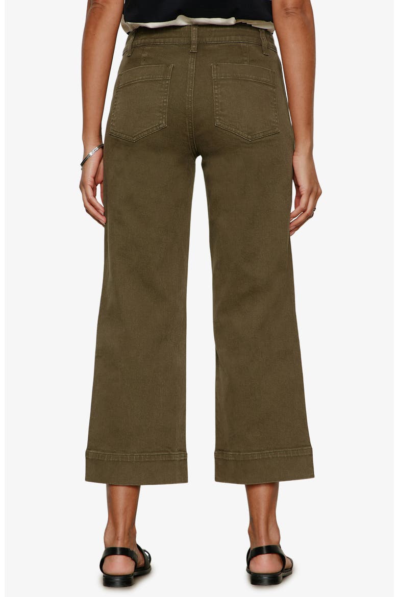 The Marine Crop Denim Pants, Alternate, color, FATIGUE