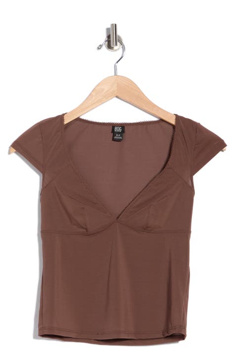 Je T'Aime Cap Sleeve Top