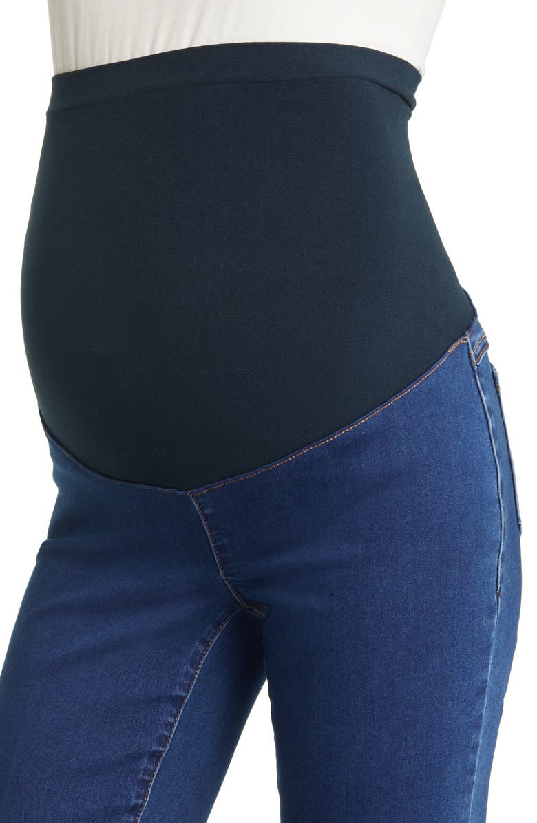 1822 Denim Better Butter Over the Bump Slim Bootcut Maternity Jeans, Alternate, color, Safia