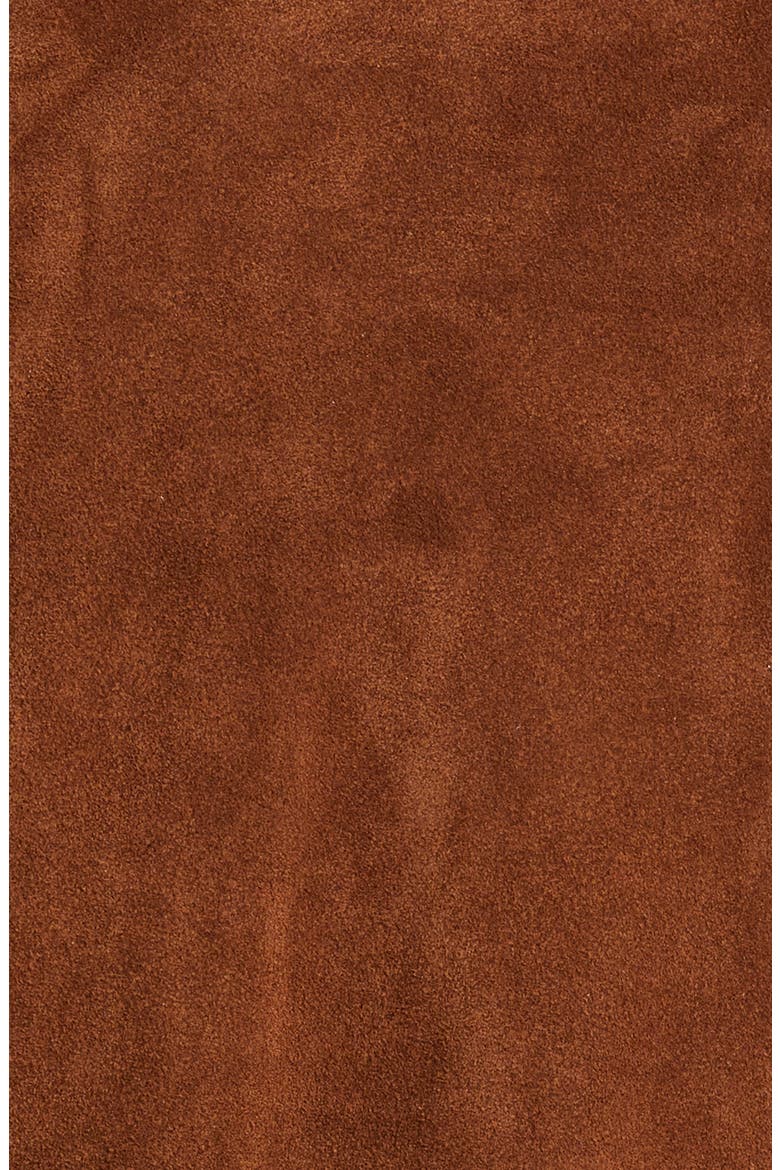 A2 Suede Bomber Jacket, Alternate, color, BROWN 300