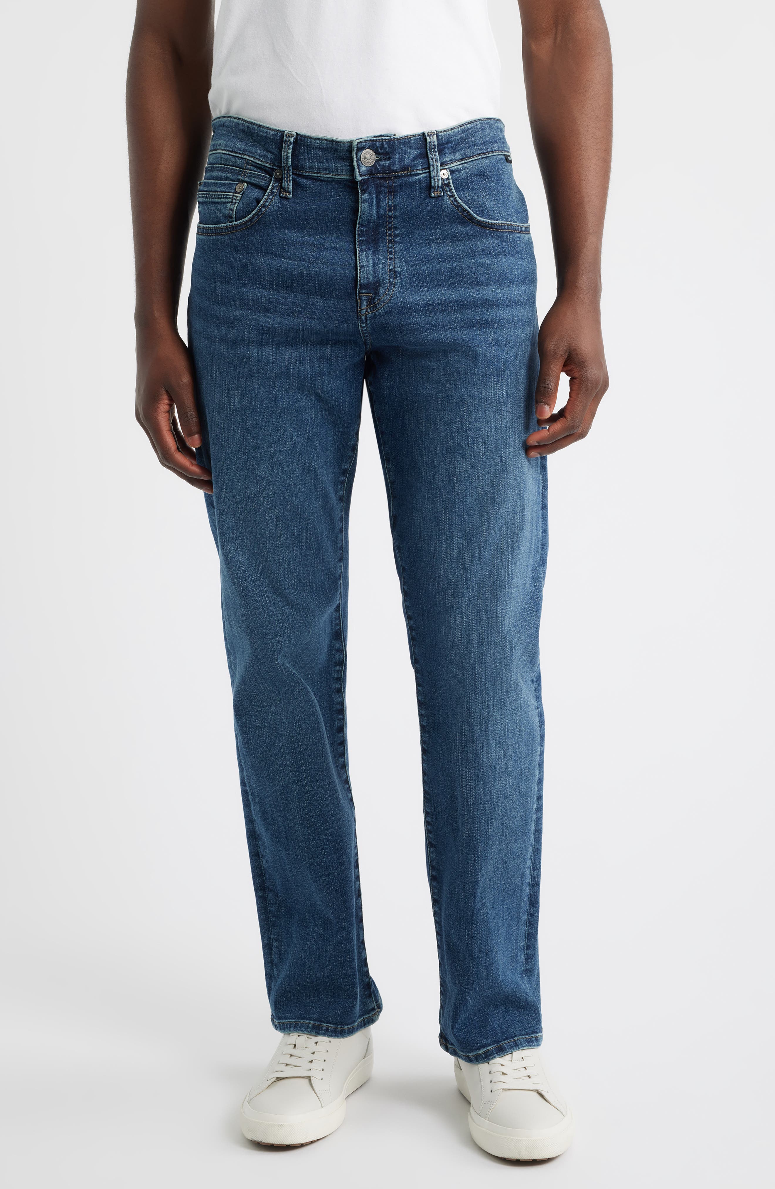 Matt Relaxed Straight Leg Jeans