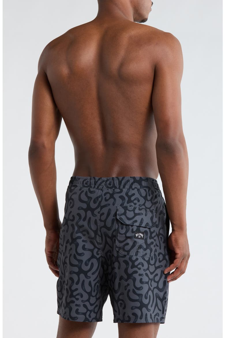 Grom Volley Swim Trunks, Alternate, color, RAVEN