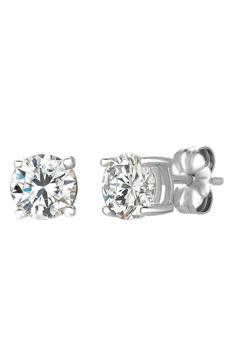 Cubic Zirconia Stud Earrings
