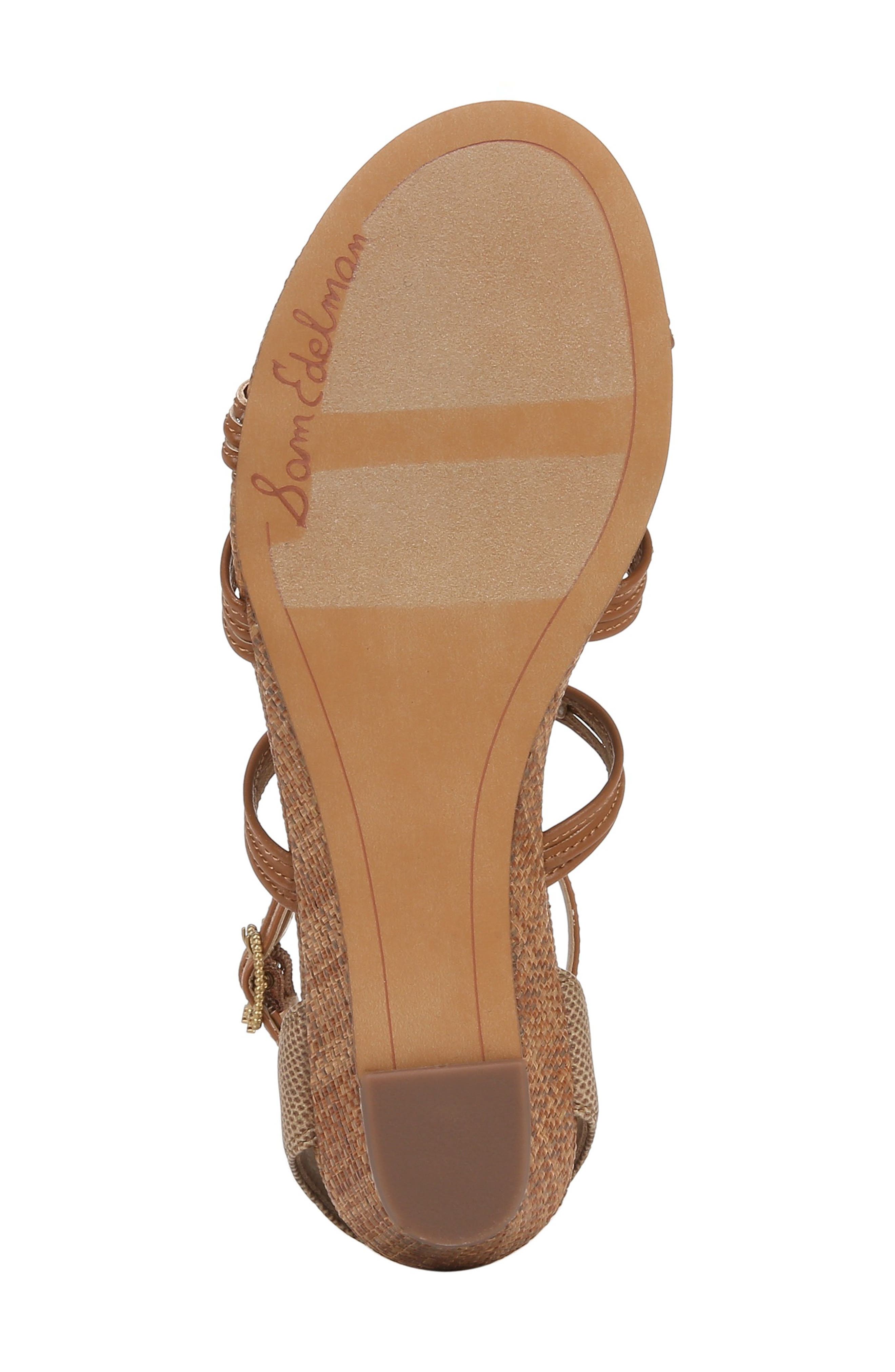 Sam Edelman Danica Wedge Sandal, Alternate, color, 