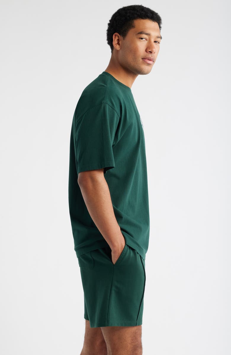 Recess Pickleball x Zella Court Oversize Cotton T-Shirt, Alternate, color, Green Park