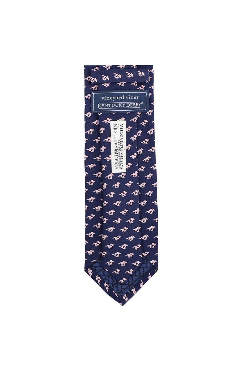 vineyard vines Kentucky Derby And They're Off Printed Tie, Alternate, color, 
