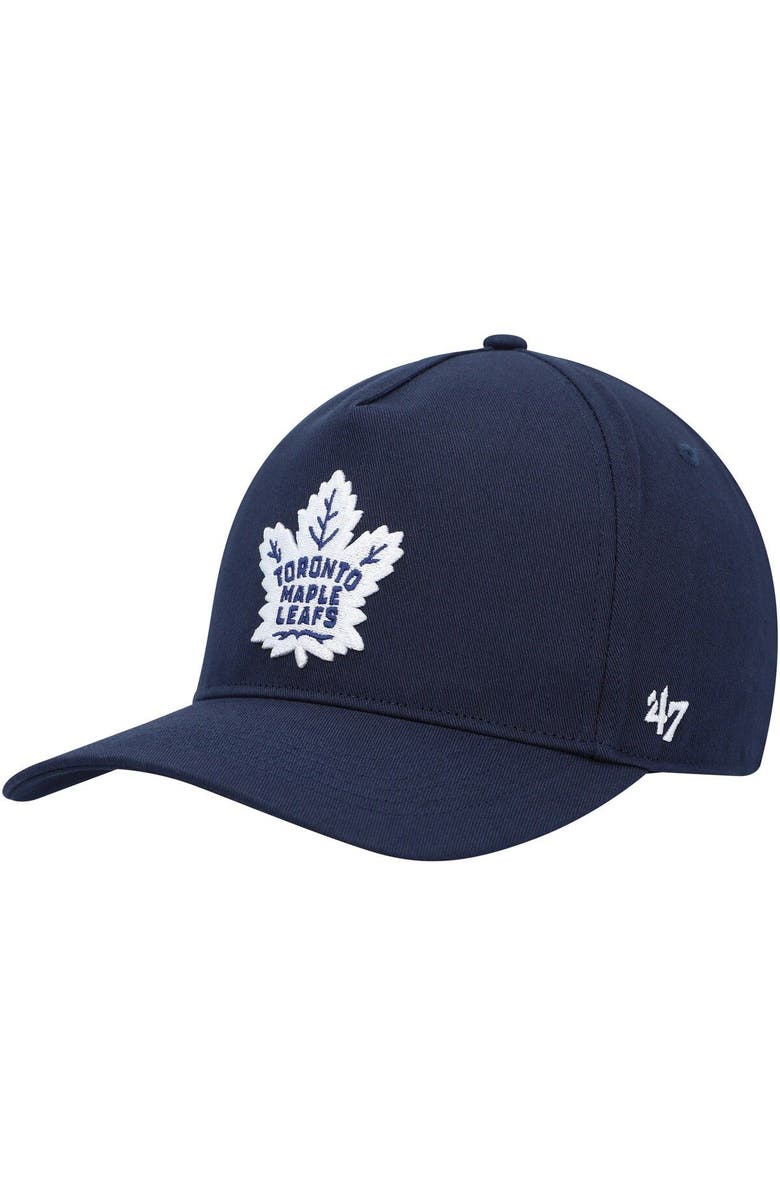 '47 Men's '47 Blue Toronto Maple Leafs Primary Hitch Snapback Hat, Main, color, 