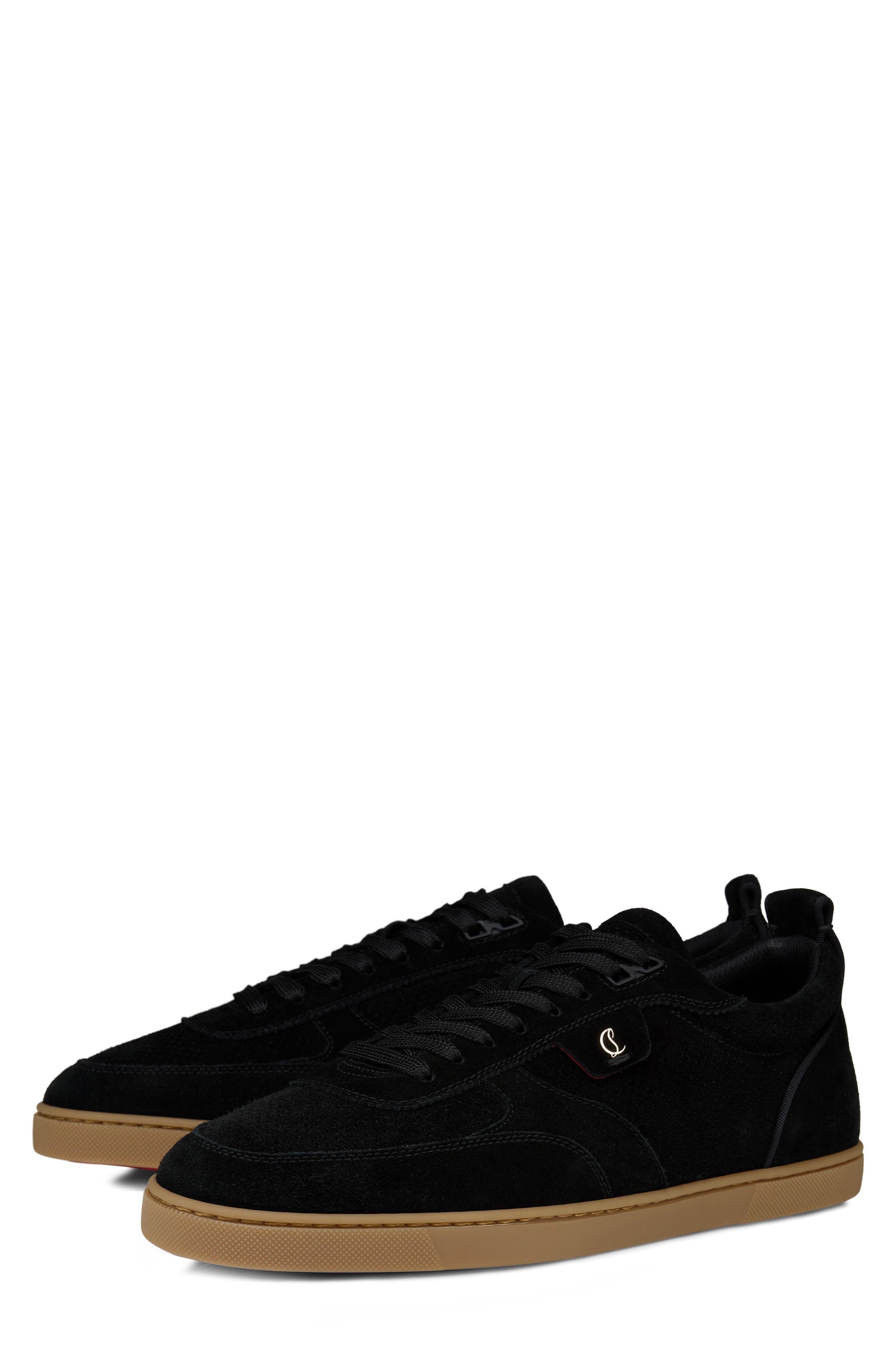 Christian Louboutin Tutti Rui Sneaker, Main, color, Black