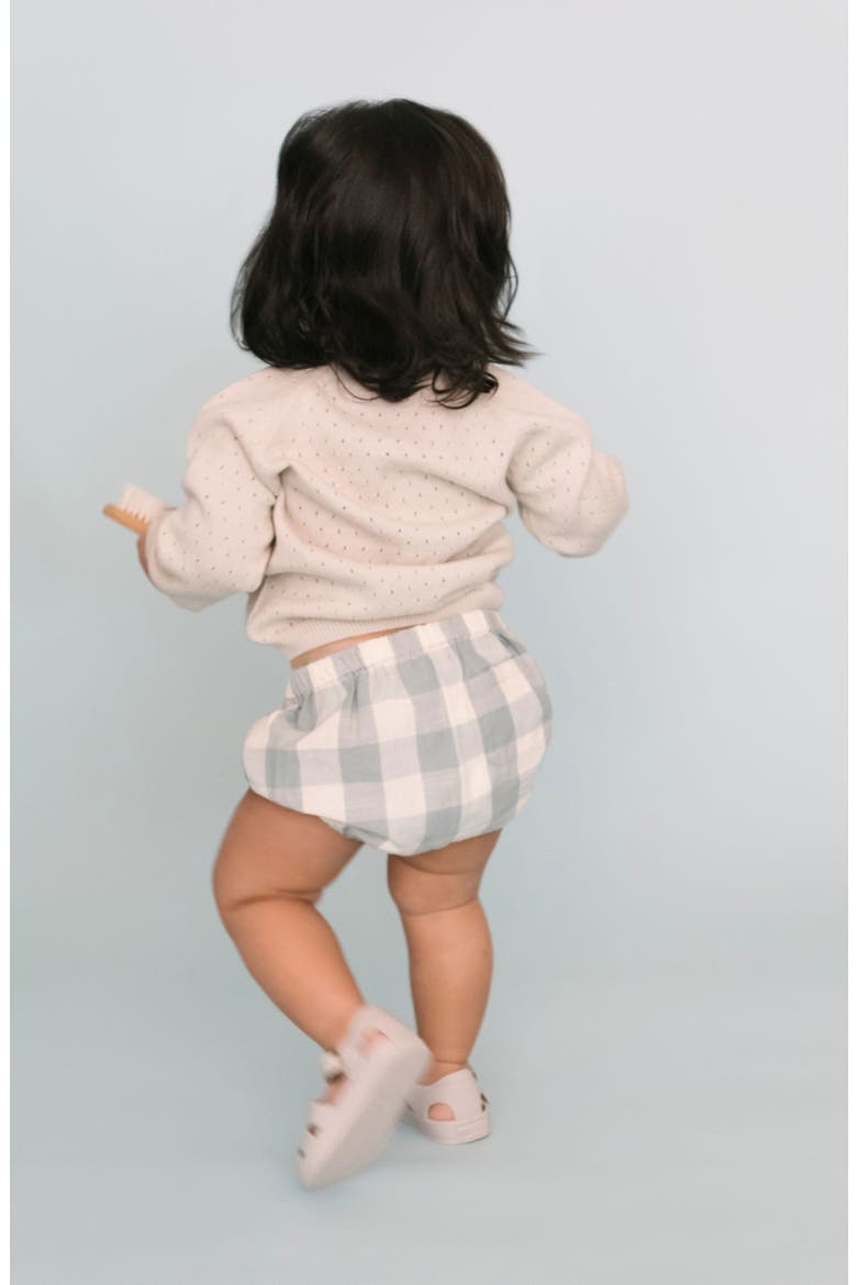 Check Organic Cotton Bloomers, Alternate, color, POND