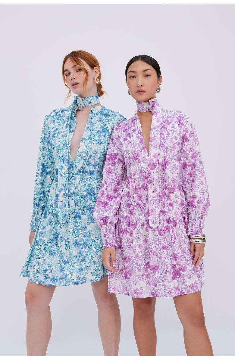 RAISHMA Veronica Dress, Alternate, color, Blue